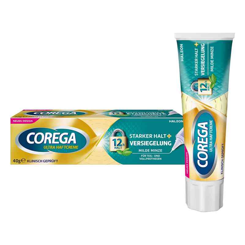 Corega Ultra Haftcreme Starker Halt + Versiegelung 40 g von Haleon Germany GmbH PZN 19283963