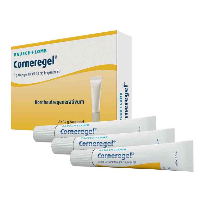 Corneregel Augengel fördert die Wundheilung am Auge 3X10 g von Dr. Gerhard Mann PZN 01224641