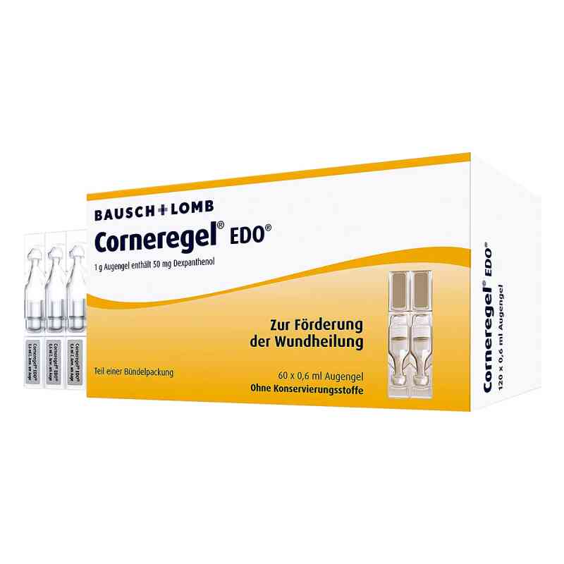 Corneregel EDO Augengel fördert die Wundheilung am Auge 120X0.6 ml von Dr. Gerhard Mann PZN 04955345