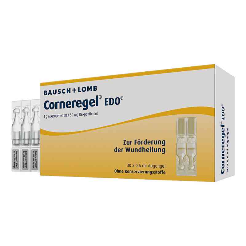 Corneregel EDO Augengel fördert die Wundheilung am Auge 30X0.6 ml von Dr. Gerhard Mann PZN 04953576