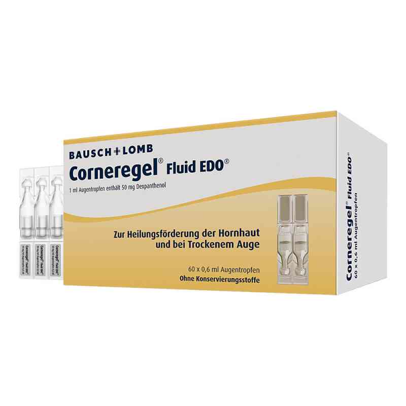 Corneregel Fluid EDO unterstützt die Wundheilung am Auge 60X0.6 ml von Dr. Gerhard Mann Chem.-pharm.Fab PZN 03422285