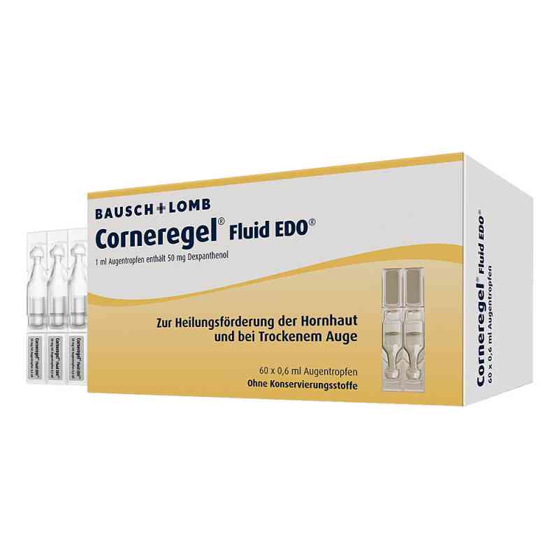 Corneregel Fluid EDO unterstützt die Wundheilung am Auge 60X0.6 ml von Dr. Gerhard Mann PZN 03422285