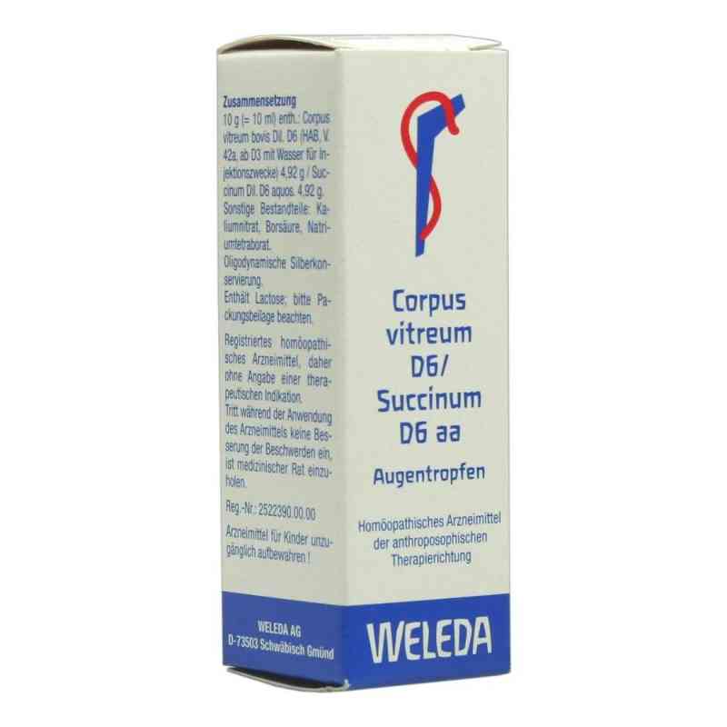 Corpus Vitreum D6 / Succinum D6 aa Augentropfen 10 ml von WELEDA AG PZN 01572566