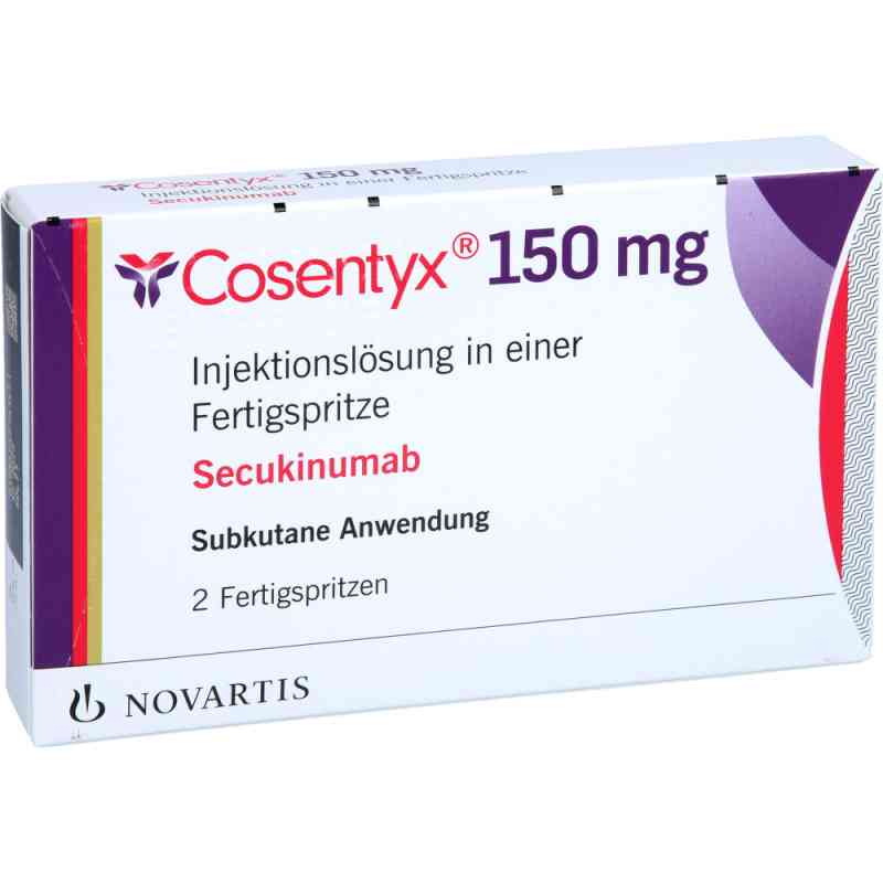 Cosentyx 150 mg Injektionslösung i.e.Fertigspritze 2 stk von NOVARTIS Pharma GmbH PZN 10626686