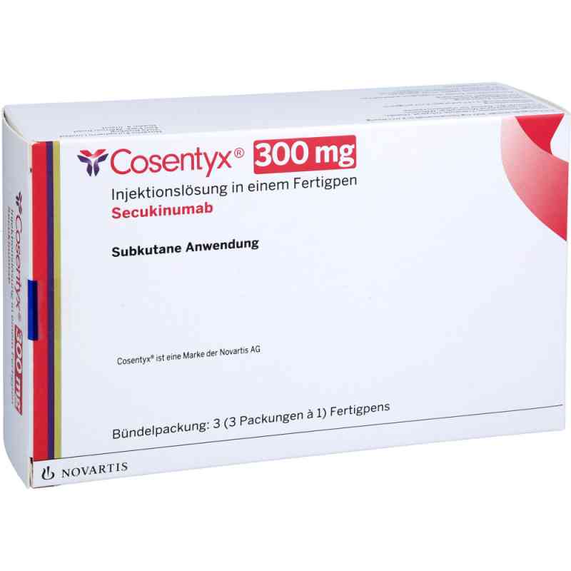 Cosentyx 300 Mg Injektionslösung I.e.fertigpen 3X1 stk von PARANOVA PACK A/S PZN 17674435