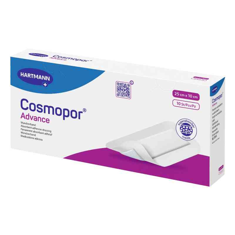 Cosmopor Advance 10x25 cm 10 stk von PAUL HARTMANN AG PZN 03546478