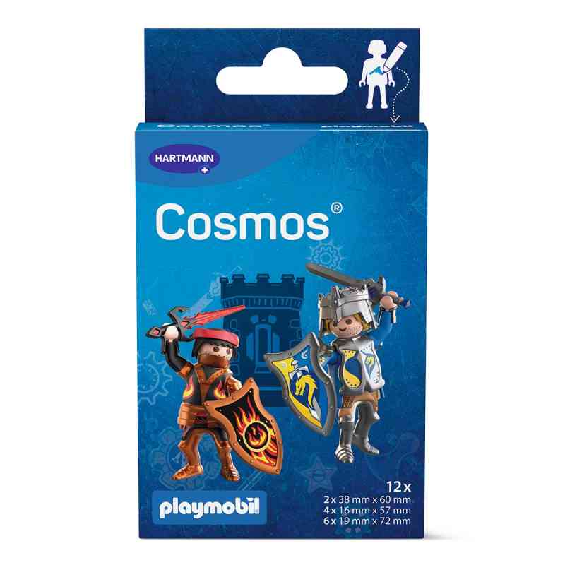 Cosmos Playmobil Ritter Pflaster 3 Größen 12 stk von PAUL HARTMANN AG PZN 20093073