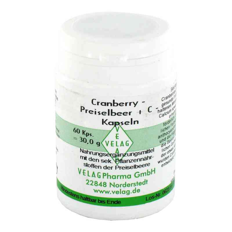 Cranberry Preiselbeer + C Kapseln 60 stk von Velag Pharma GmbH PZN 03708171