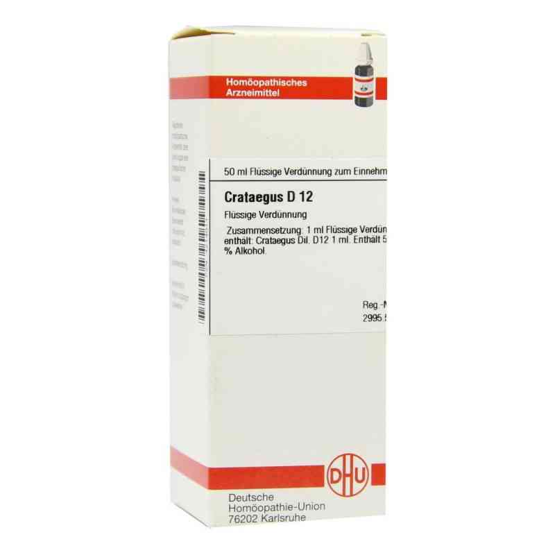 Crataegus D12 Dilution 50 ml von DHU-Arzneimittel GmbH & Co. KG PZN 04214011