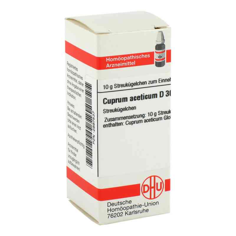 Cuprum Aceticum D30 Globuli 10 g von DHU-Arzneimittel GmbH & Co. KG PZN 02897537