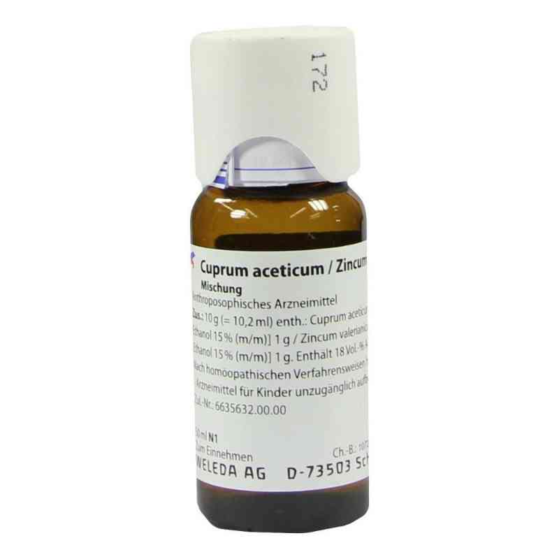 Cuprum Aceticum Zincum Valerianicum Dilution 50 ml von WELEDA AG PZN 01525437
