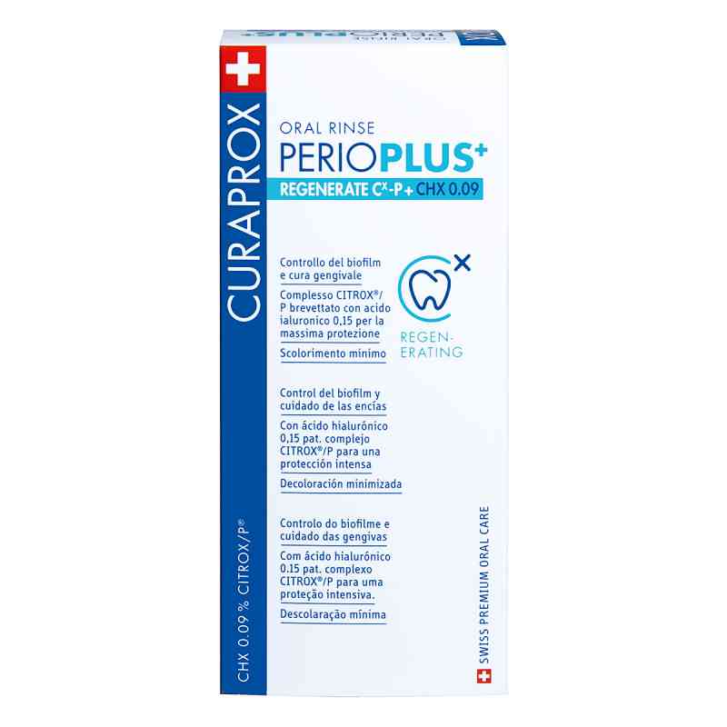 Curaprox Perio Plus+ Regenerate Mundspülung 200 ml von Curaden Germany GmbH PZN 15583875
