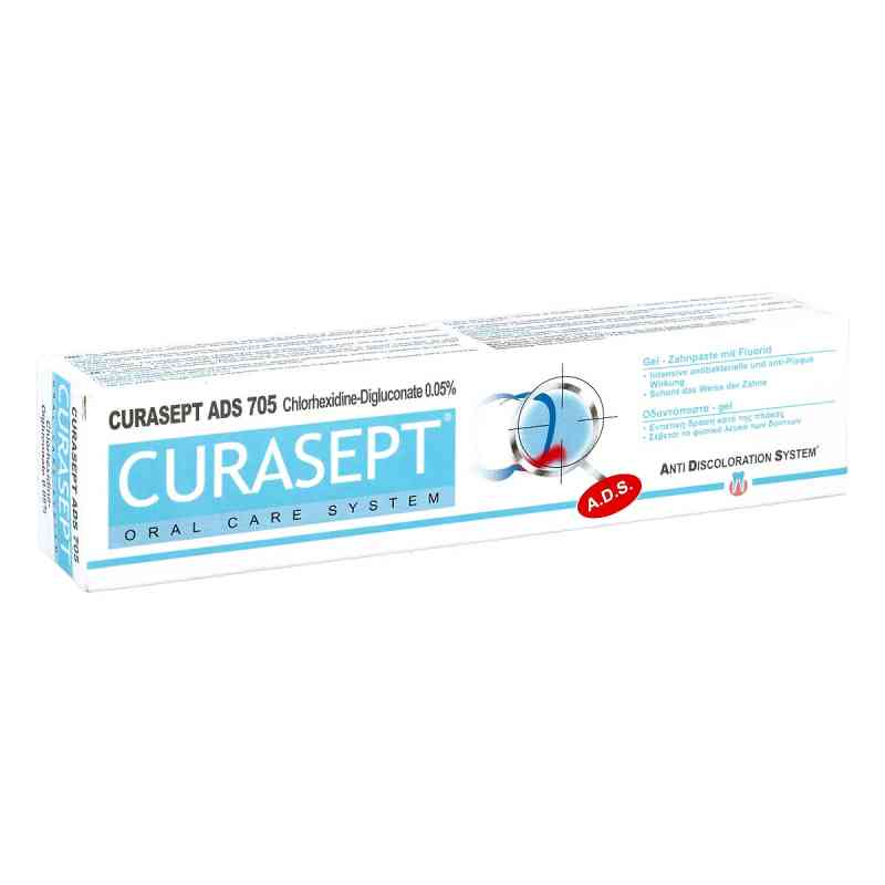 Curasept Zahnpasta 0,05% Chx Ads 705 75 ml von Xaradent GmbH PZN 16127961
