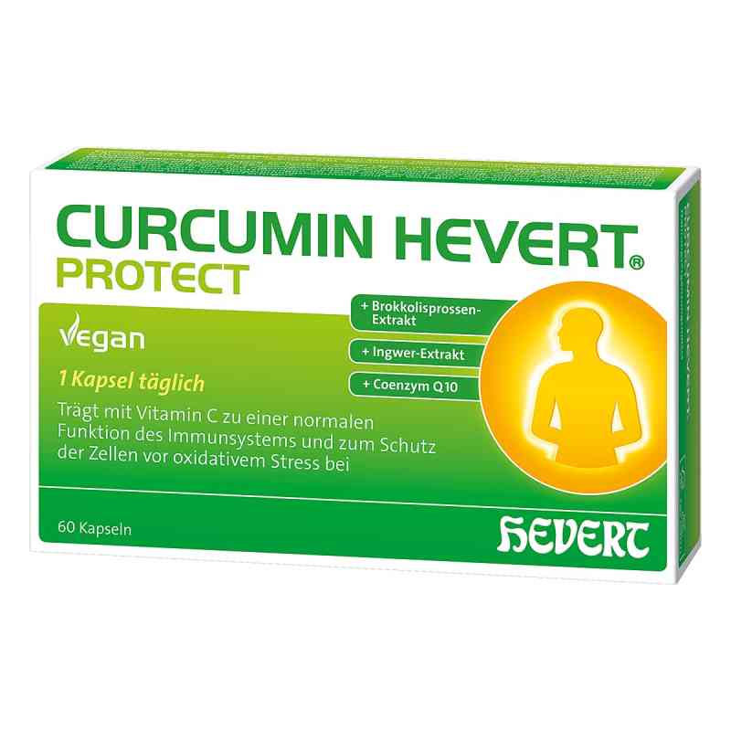 Curcumin Hevert Protect Kapseln 60 stk von Hevert-Arzneimittel GmbH & Co. KG PZN 16230794