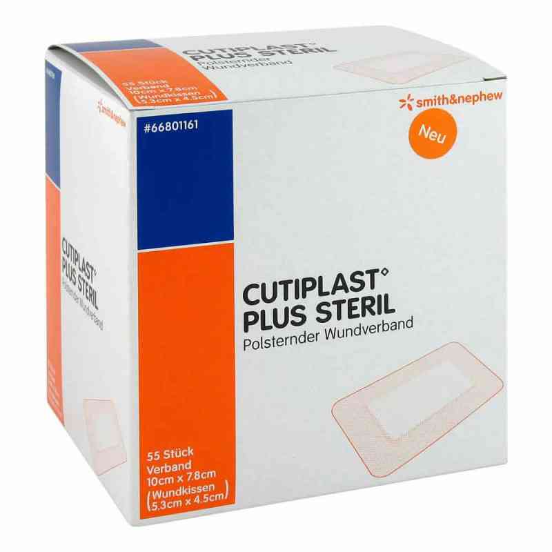 Cutiplast Plus steril 7,8x10 cm Verband 55 stk von Smith & Nephew GmbH PZN 09732578