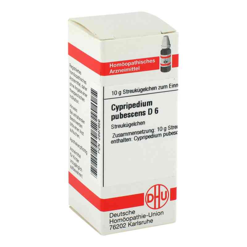 Cypripedium Pubescens D6 Globuli 10 g von DHU-Arzneimittel GmbH & Co. KG PZN 02897856