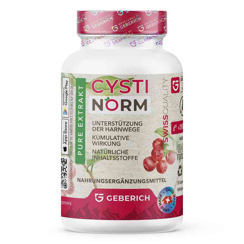Cystinorm Kapseln Ch 30 stk von Geberich Oü PZN 20632682