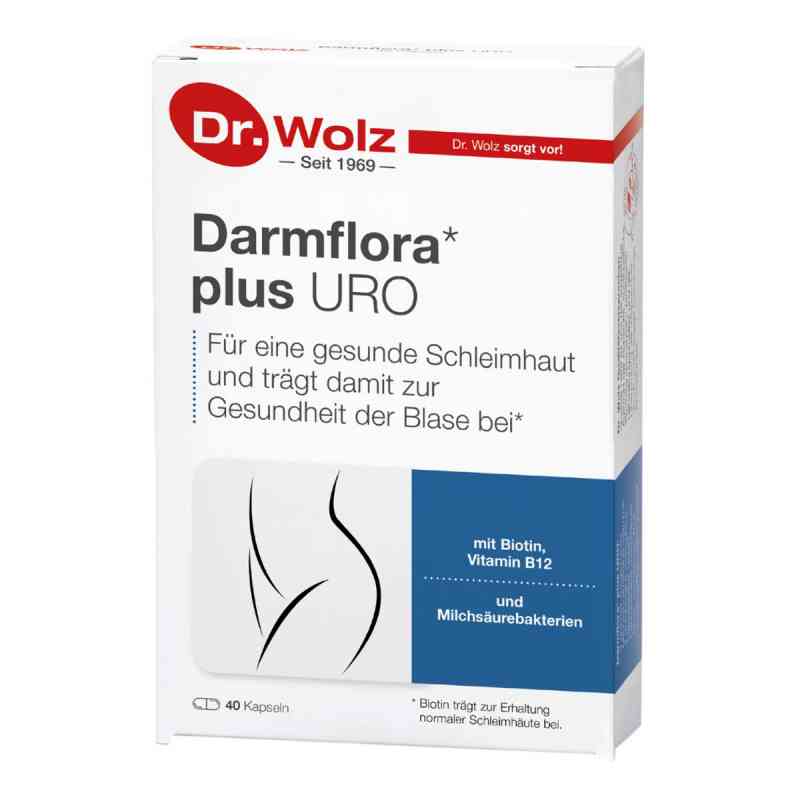 Darmflora plus Uro Kapseln 40 stk von Dr. Wolz Zell GmbH PZN 15397500
