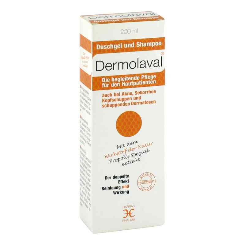 Dermolaval Duschgel+shampoo für d.Hautpatienten 200 ml von HARRAS-PHARMA-CURARINA GmbH PZN 01745506