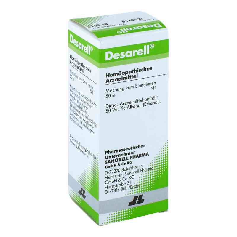 Desarell flüssig 50 ml von Sanorell Pharma GmbH PZN 06604093