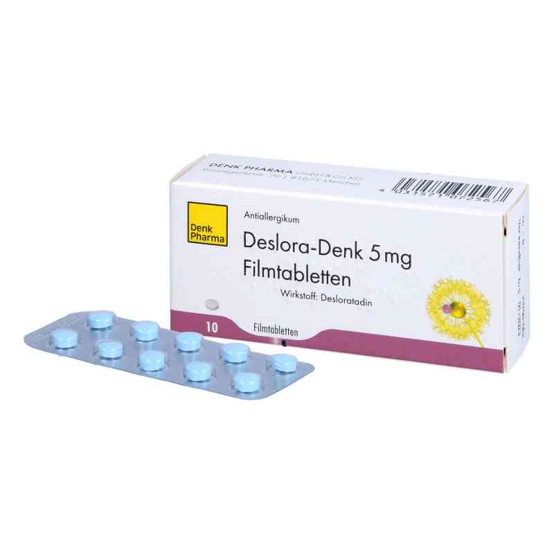 Deslora Denk 5mg Filmtabl 10 stk von Denk Pharma GmbH & Co.KG PZN 16617139