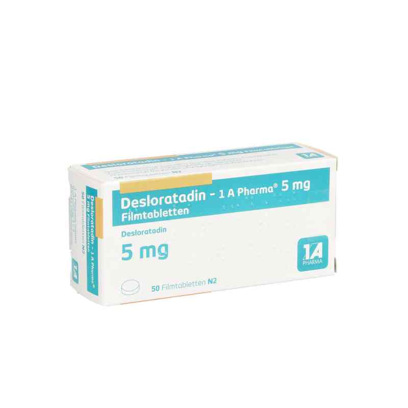 Desloratadin-1a Pharma 5 mg Filmtabletten 50 stk von 1 A Pharma GmbH PZN 09693252
