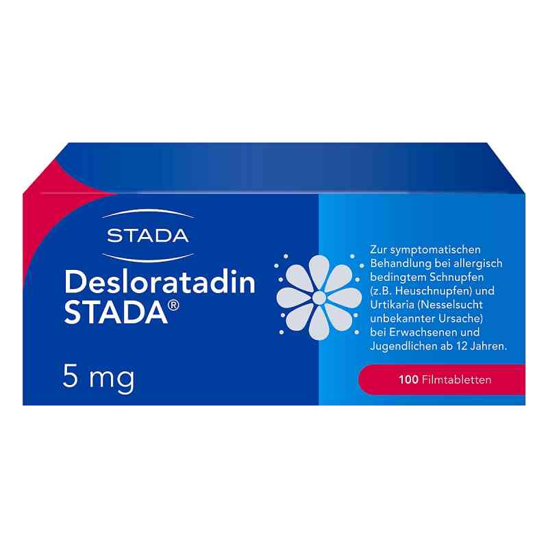 Desloratadin Stada 5 mg Filmtabletten 100 stk von STADA GmbH PZN 16610048