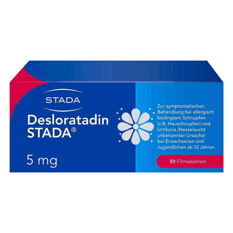 Desloratadin STADA 5mg gegen Allergiebeschwerden 50 stk von STADA Consumer Health Deutschland GmbH PZN 16610031