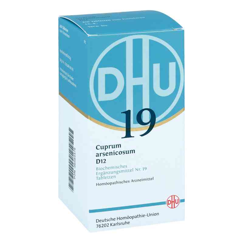 DHU 19 Cuprum arsenicosum D12 Tabletten 420 stk von DHU-Arzneimittel GmbH & Co. KG PZN 06584479