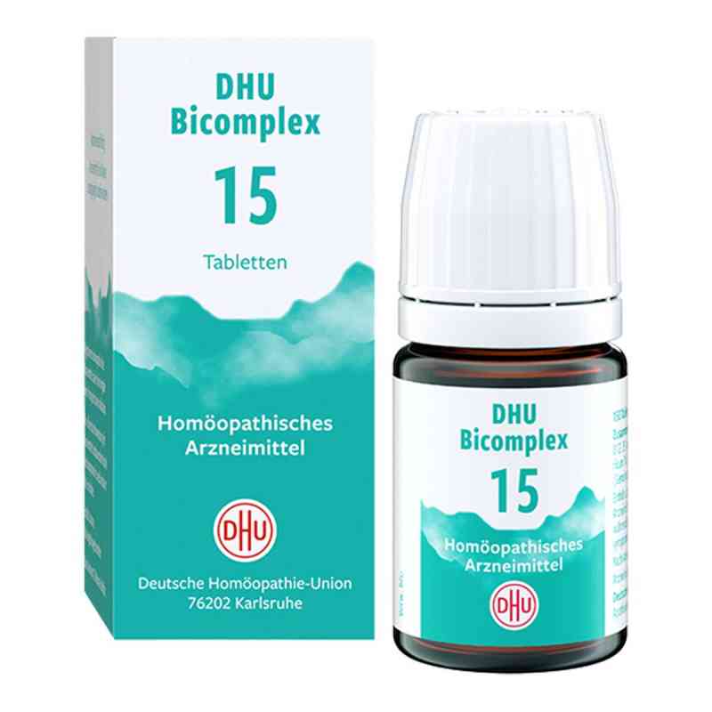 DHU Bicomplex 15 Tabletten 150 stk von DHU-Arzneimittel GmbH & Co. KG PZN 16743097