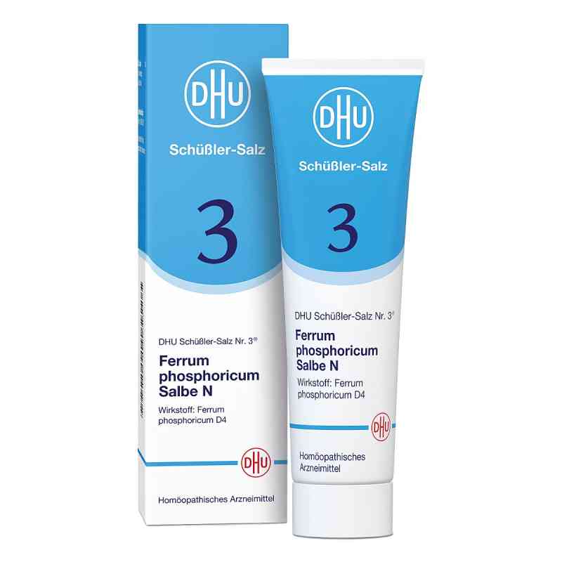 DHU Schüßler-Salz Nummer 3 Ferrum phosphor. N D4 Salbe 50 g von DHU-Arzneimittel GmbH & Co. KG PZN 03965703