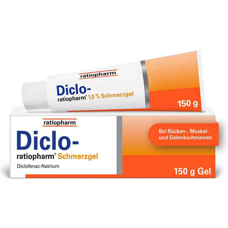 Diclo ratiopharm Schmerzgel 150 g von ratiopharm GmbH PZN 10929990