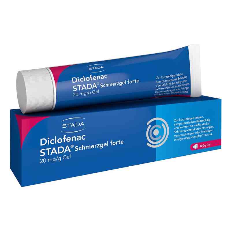 Diclofenac Stada Schmerzgel Forte 20 Mg/g 100 g von STADA Consumer Health Deutschlan PZN 18244719