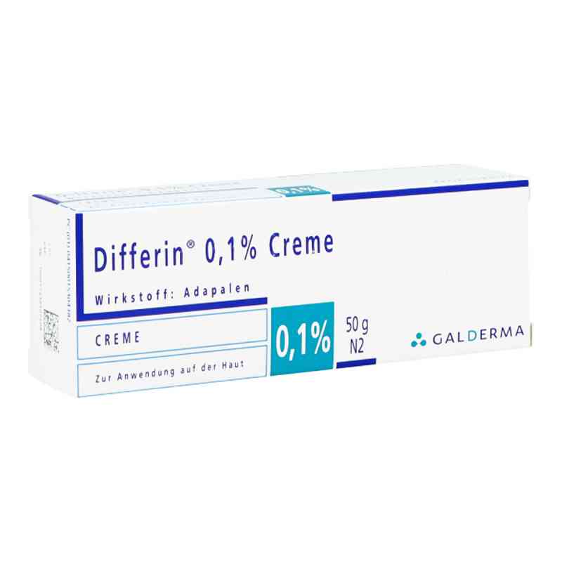 Differin Creme 50 g von Galderma Laboratorium GmbH PZN 01530438