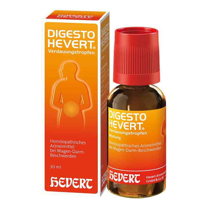 Digesto Hevert Verdauungstropfen 30 ml von Hevert-Arzneimittel GmbH & Co. K PZN 11110246