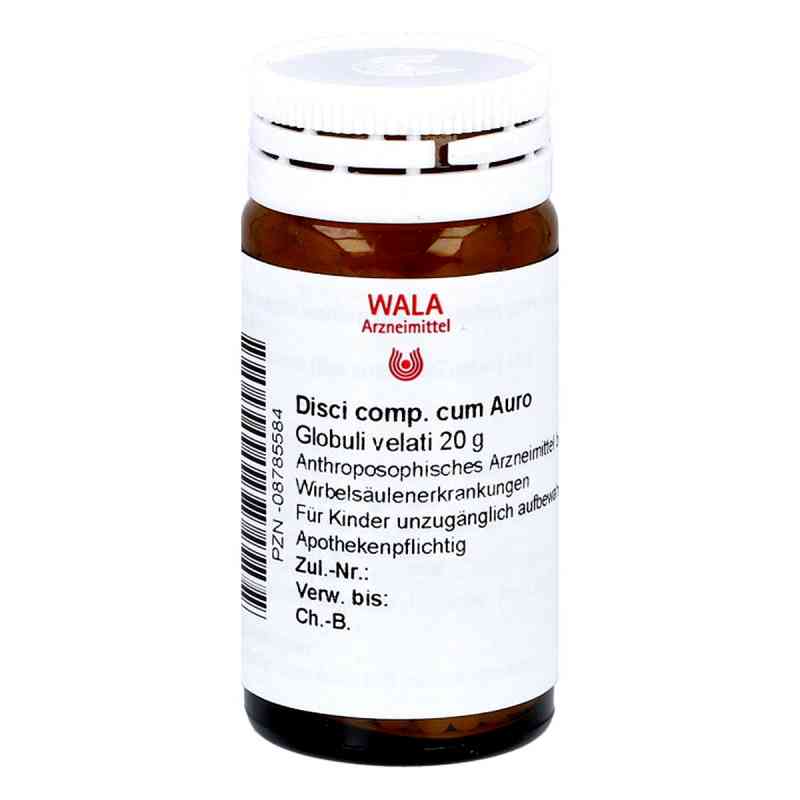 Disci Comp. cum Auro Globuli 20 g von WALA Heilmittel GmbH PZN 08785584