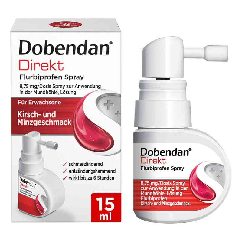 Dobendan Direkt Flurbiprofen Spray 15 ml von Reckitt Benckiser Deutschland GmbH PZN 11024417