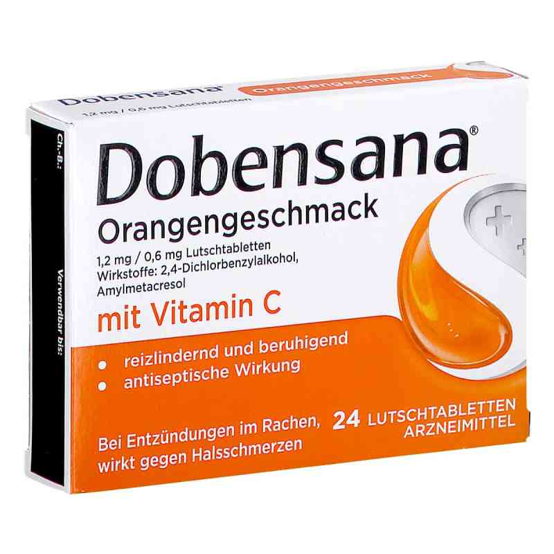 Dobensana Orange Lutschtabletten 24 stk von Reckitt Benckiser Deutschland GmbH PZN 19415755