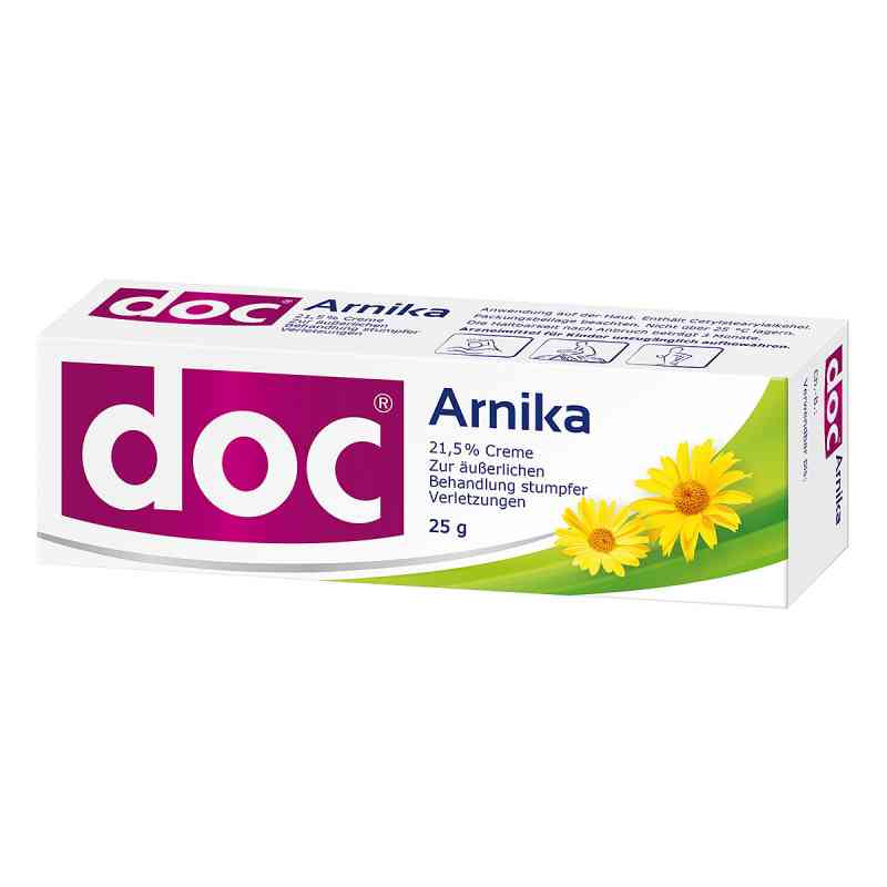 Doc Arnika Creme 25 g von HERMES Arzneimittel GmbH PZN 13831375