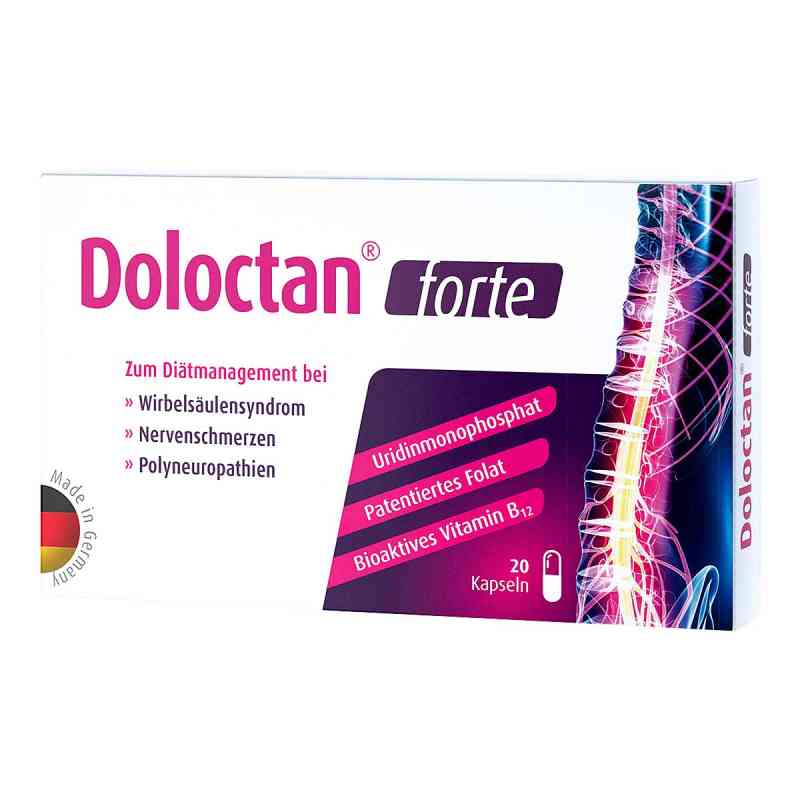 Doloctan Forte Kapseln 20 stk von doloctan GmbH PZN 17446817