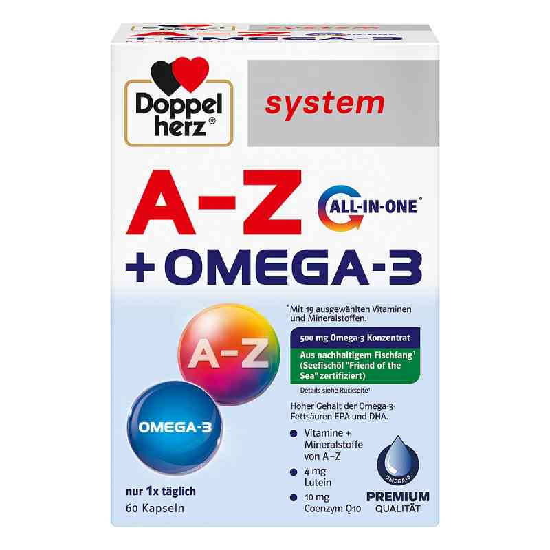 Doppelherz A-Z+Omega-3 All-in-one System Kapseln 60 stk von Queisser Pharma GmbH & Co. KG PZN 18196736