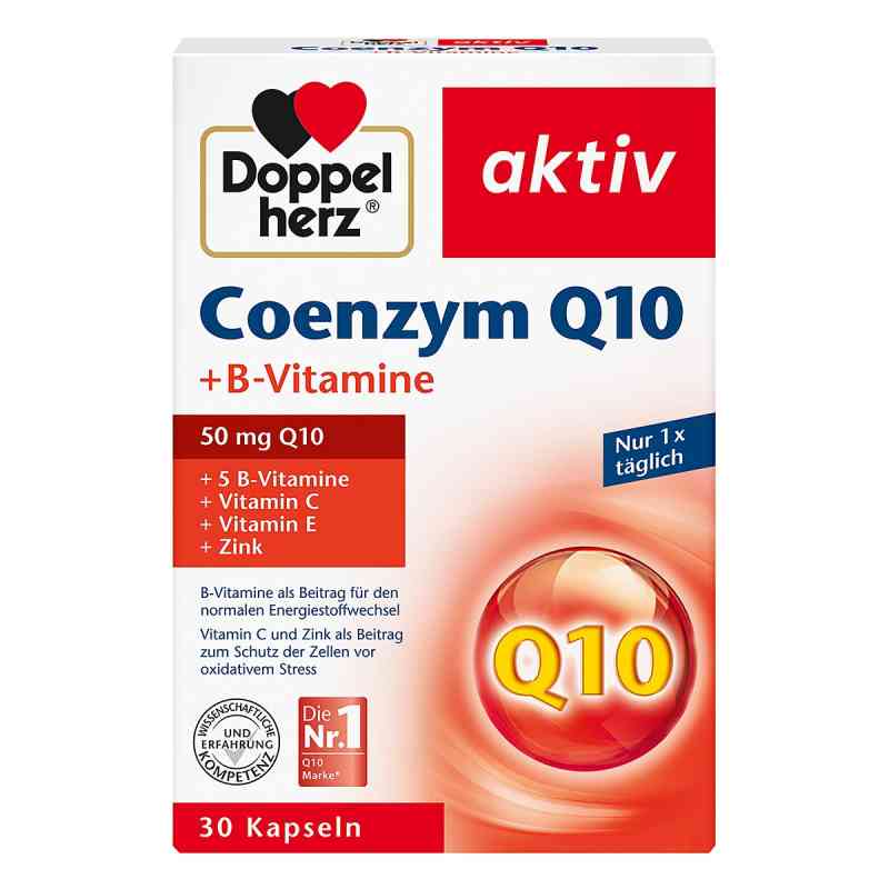 Doppelherz aktiv Coenzym Q10 + B-Vitamine Kapseln 30 stk von Queisser Pharma GmbH & Co. KG PZN 06120484