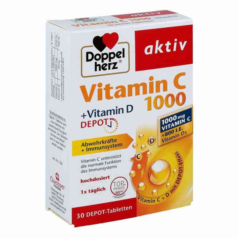 Doppelherz aktiv Vitamin C 1000+vitamin D Depot 30 stk von Queisser Pharma GmbH & Co. KG PZN 13417285