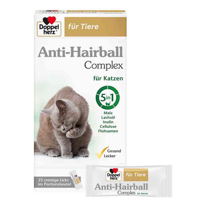 Doppelherz Für Tiere Anti-Hairball Complex Katzen 25X10 g von Queisser Pharma GmbH & Co. KG PZN 18110054