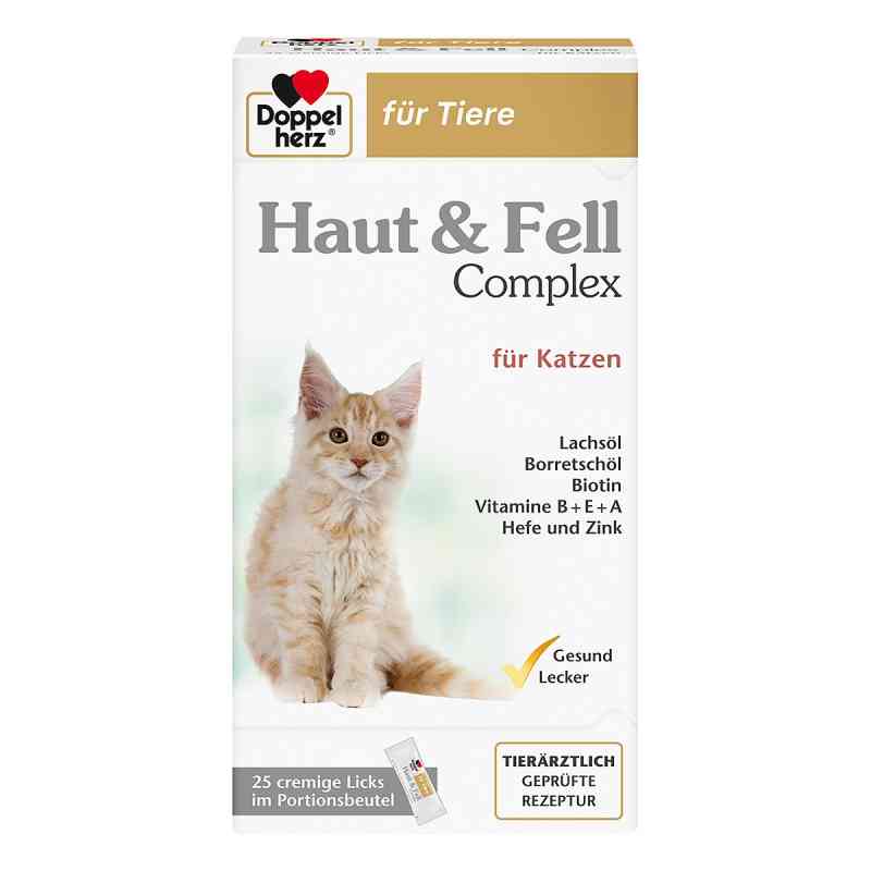 Doppelherz für Tiere Haut & Fell Complex für Katzen 25 stk von Queisser Pharma GmbH & Co. KG PZN 17305519