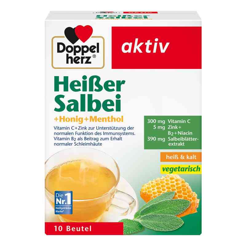 Doppelherz Heisser Salbei+honig+menthol Granulat 10 stk von Queisser Pharma GmbH & Co. KG PZN 10339389