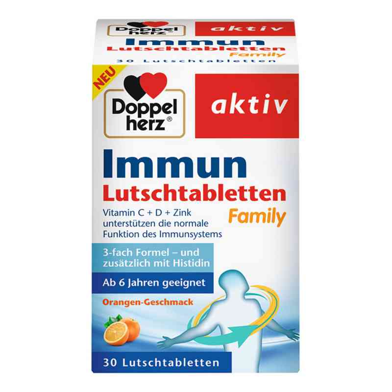 Doppelherz Immun Lutschtabletten Family 30 stk von Queisser Pharma GmbH & Co. KG PZN 16753279