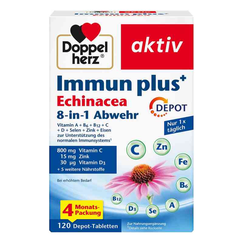 Doppelherz Immun plus Echinacea Depot Tabletten 120 stk von Queisser Pharma GmbH & Co. KG PZN 16708379