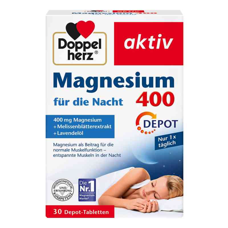 Doppelherz Magnesium 400 für die Nacht Tabletten 30 stk von Queisser Pharma GmbH & Co. KG PZN 10389542