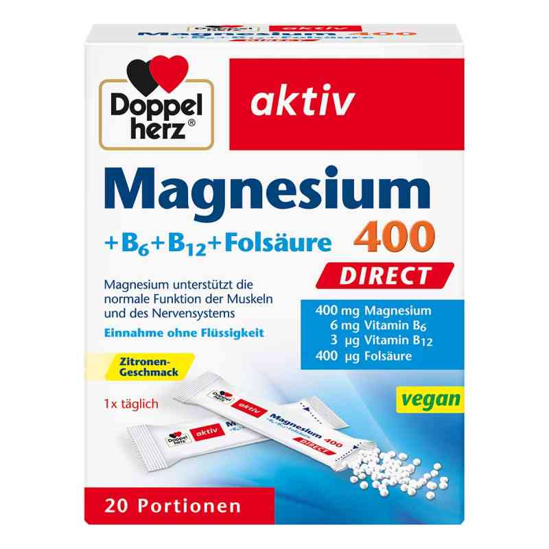 Doppelherz Magnesium + B Vitamine Direkt Pellets 20 stk von Queisser Pharma GmbH & Co. KG PZN 01026875